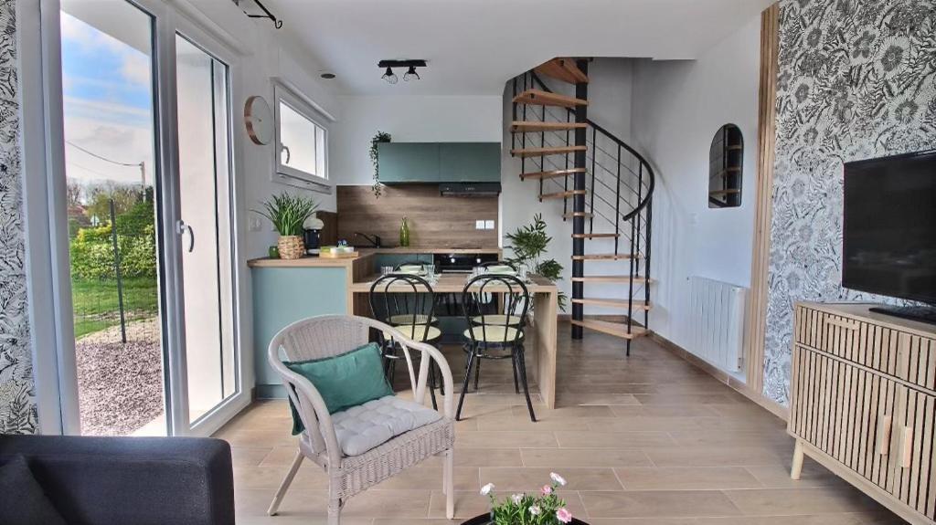 Joli Appartement En Duplex Neuf A Saint-Josse Екстер'єр фото