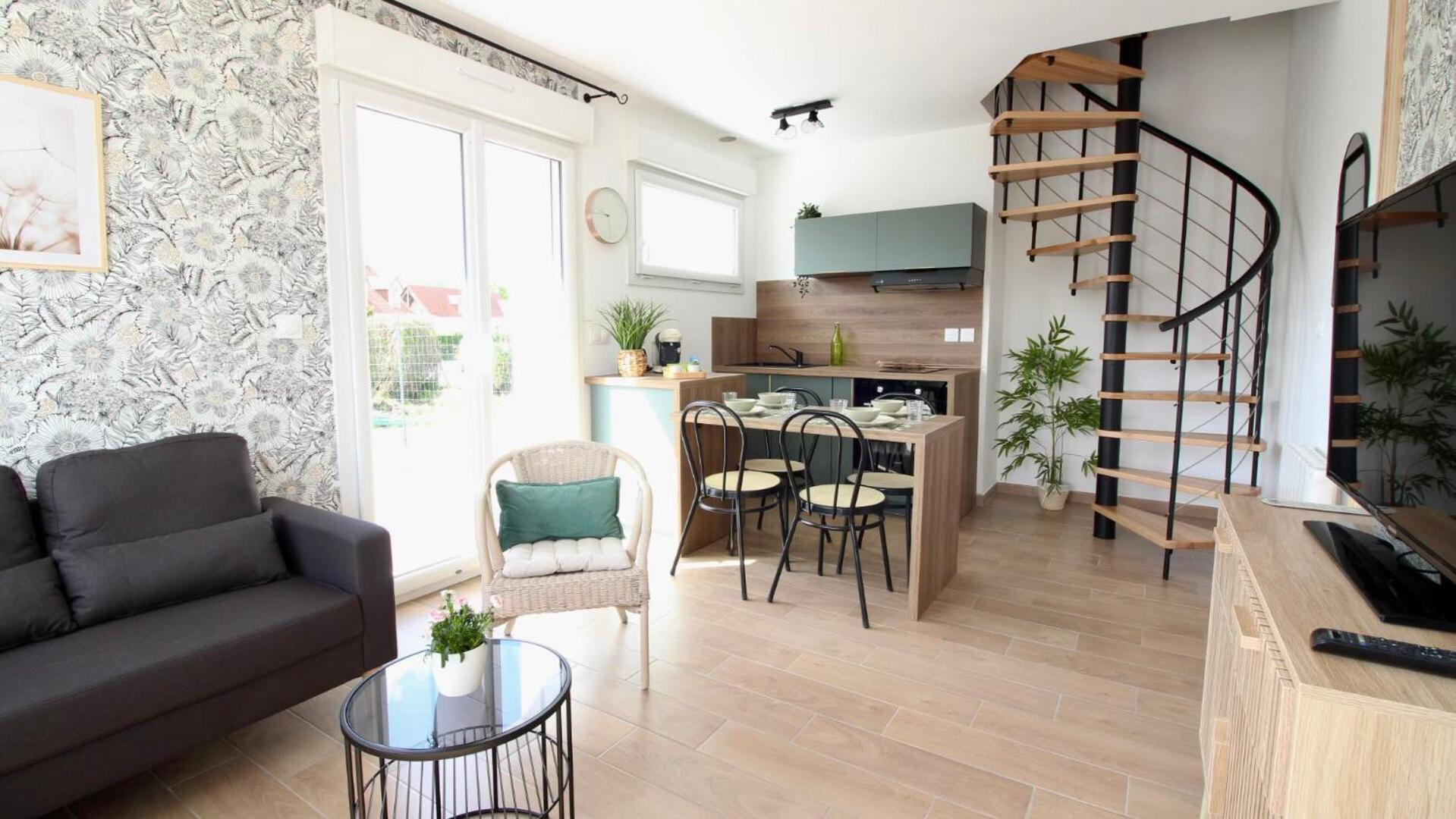 Joli Appartement En Duplex Neuf A Saint-Josse Екстер'єр фото